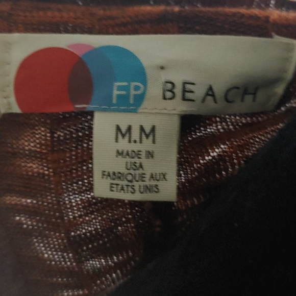 Free people beach nights duster cardigan sz M - Picture 3 of 3